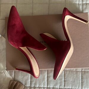 Gianvito Rossi suede heels AUTHENTIC